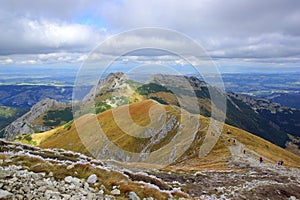 Giewont, landscape od Tatras Mountain in Poland photo