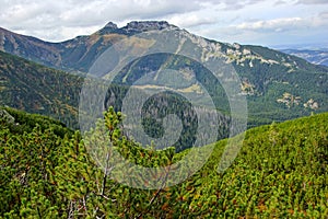 Giewont, landscape od Tatras Mountain in Poland