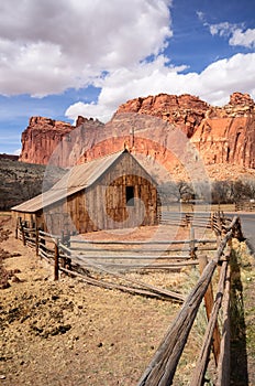 Gifford Farm Barn at Capitol Reef National Park