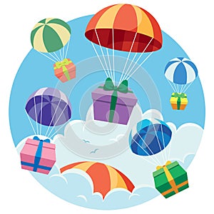 Gift Airdrop on White