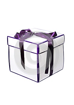 Gift box with bow