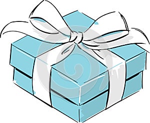 Gift Box Fashion Style Illustration