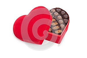 Gift box having chocolates