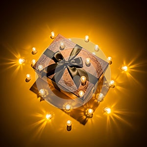 Gift Box with Lights