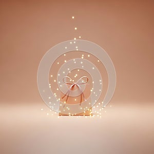 Gift Box with Lights