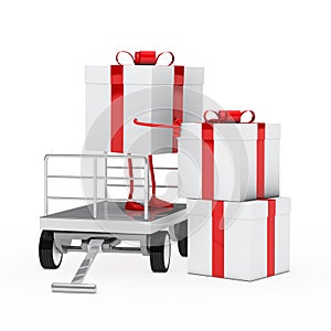 Gift box onload trolley