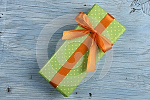 Gift box with ribbon