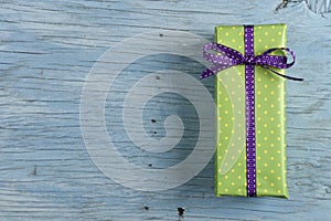 Gift box with ribbon