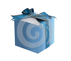 Gift Box With Satin Ribbon Bow