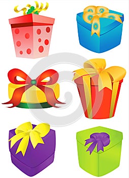 Gift box vector 2
