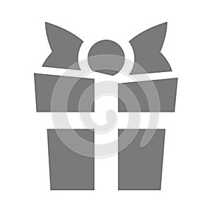 Gift box vector icon
