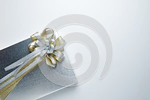 gift box on white background.