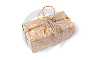 Gift boxe, gift on a white background isolated. Christmas gift