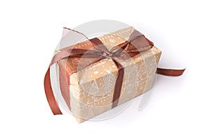 Gift boxe, gift on a white background isolated. Christmas gift