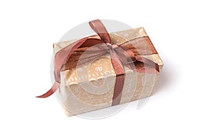 Gift boxe, gift on a white background isolated. Christmas gift