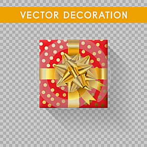 Gift boxes without background. Vector illistration