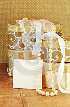 Gift Boxes and Blank Card