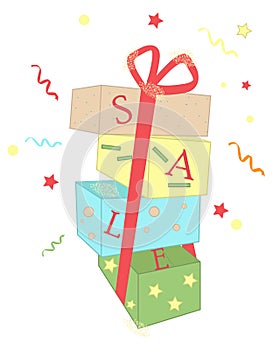 gift boxes with discounts on goods