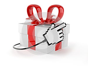 Gift with cable