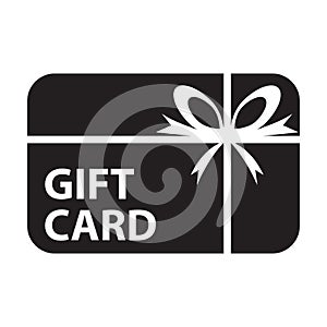 Gift card icon vector for graphic design, logo, website, social media, mobile app, UI illustration