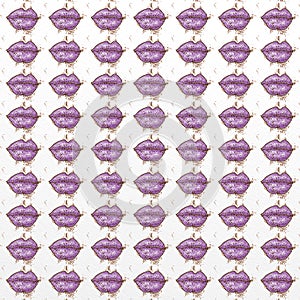 Gift card mouth, patter, fabric, repeated motif photo