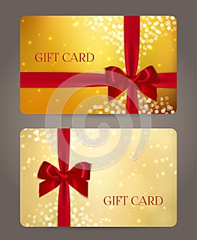 Gift card or voucher template