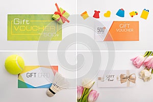 Of gift cards and vouchers with