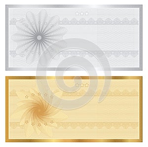 Gift certificate (Voucher, coupon) template