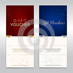 Gift certificate, voucher, gift card or cash coupon template