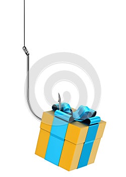 Gift on hook