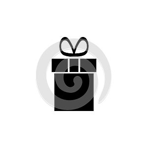 Gift icon . gift vector icon. birthday gift