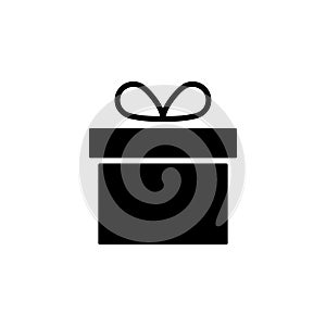 Gift icon . gift vector icon. birthday gift