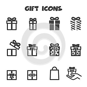 Gift icons
