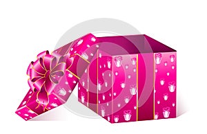 Gift with a large bow