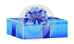 Gift with a large bow