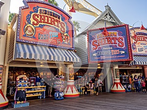 Gift shop at Paradise Pier, Disney California Adventure Park