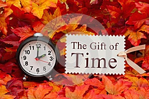 The gift of Time message