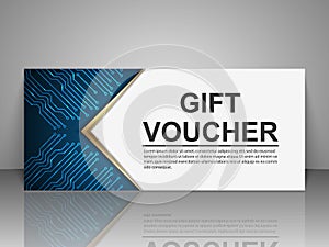 Gift voucher technology template