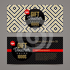 Gift voucher template