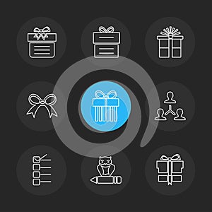 Giftboxes , gifts , christmas , birthdays , dollar, shopping, e