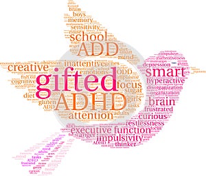 Gifted Word Cloud photo