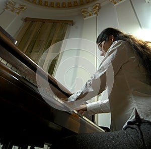 Gifted Pianist at the Piano-6