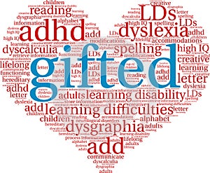 Gifted Word Cloud