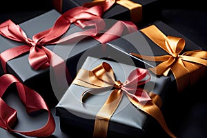 Gifts of the Season: Christmas Present Backgrounds Crafted for Festive Joy