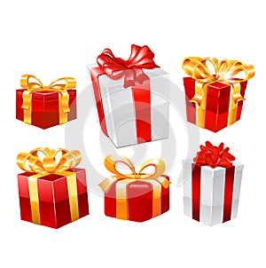 Gifts set. Vector