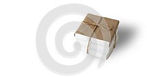 Gifts, shopping and present - Three Gift box is bow