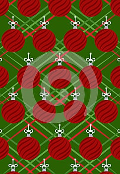 giftwrap balls green background