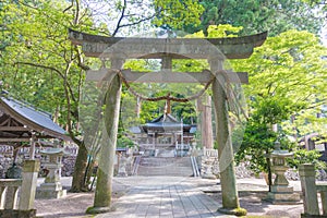 Keta Wakamiya Shrine. a famous historic site in Hida, Gifu, Japan