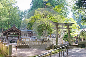 Keta Wakamiya Shrine. a famous historic site in Hida, Gifu, Japan