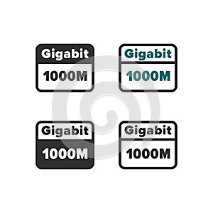 Gigabit ethernet icon